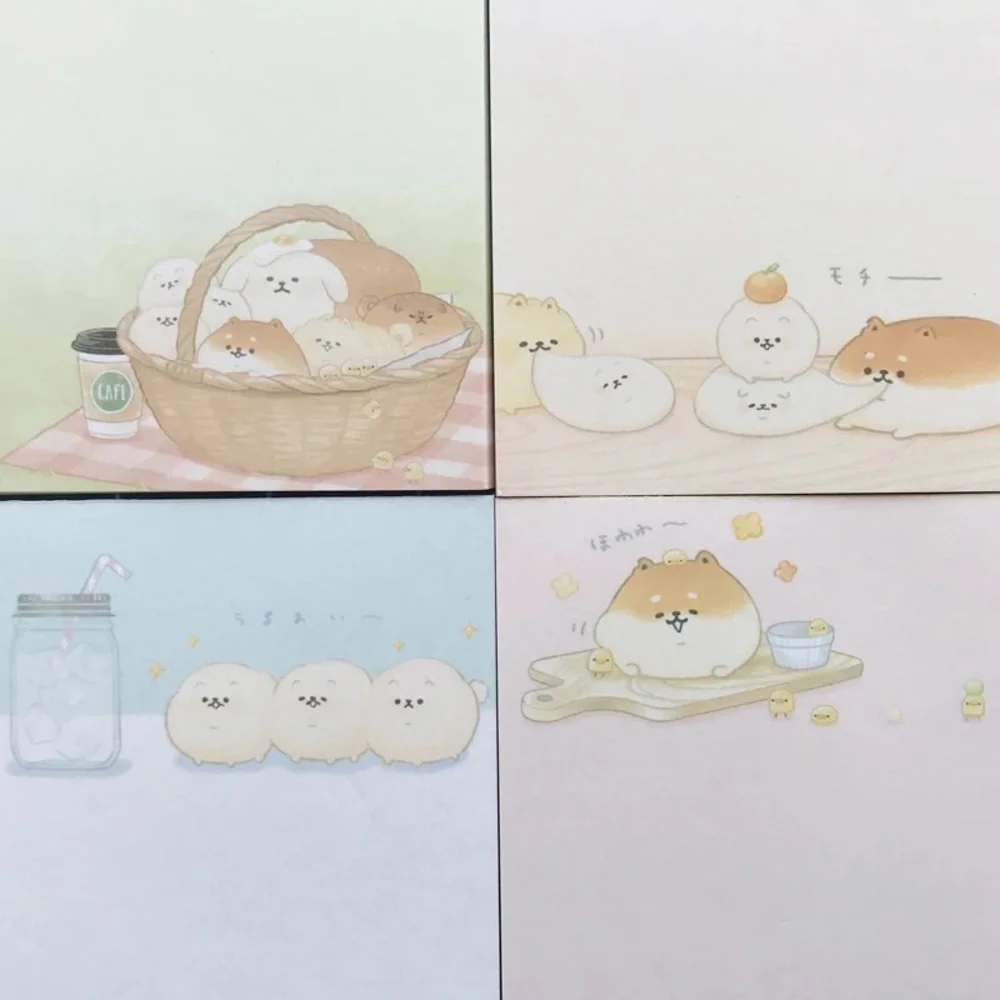 Shiba inu memo pad note pad cute cartoon fun note stationery